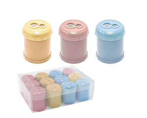 Puntenslijper tonnetje SOHO Pastel