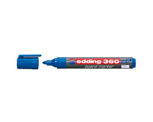 Edding 360 whiteboardmarker 1.5-3mm blauw