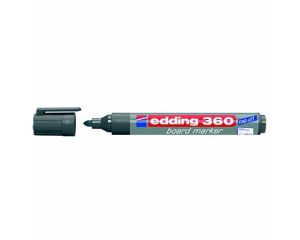 Edding 360 whiteboardmarker 1.5-3mm zwart