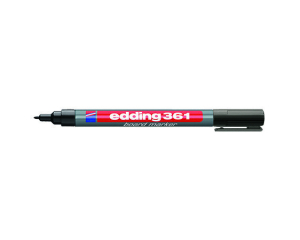 Edding 361 whiteboardmarker 1mm zwart