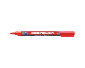 Edding 361 whiteboardmarker 1mm rood