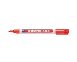 Edding 404 rood 0.75mm ronde punt