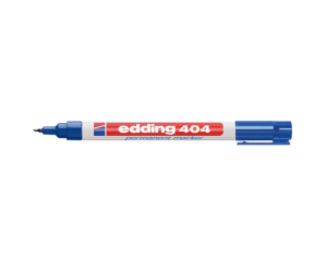 Edding 404 blauw 0.75mm ronde punt