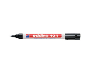 Edding 404 zwart 0.75mm ronde punt