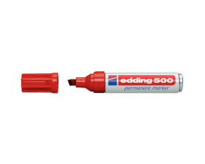 Edding 500 rood 2-7mm blokpunt