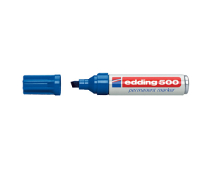 Edding 500 blauw 2-7mm blokpunt