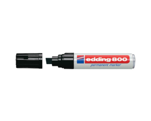 Edding 800 zwart 4-12mm blokpunt