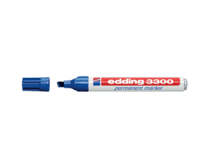 Edding 3300 blauw 1-5mm blokpunt
