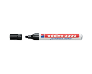 Edding 3300 zwart 1-5mm blokpunt