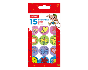 Stempels 15 stuks KIDS
