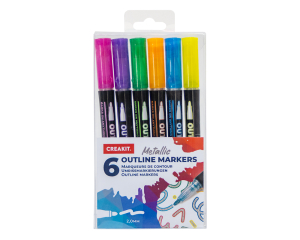 Outline markers 6 stuks ALLROUND