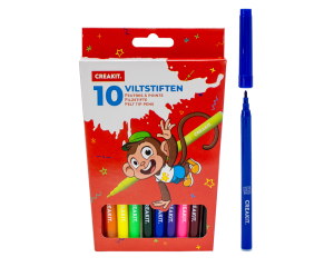 Viltstiften 10 stuks KIDS
