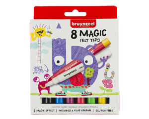 Bruynzeel Kids tover viltstiften 8 stuks