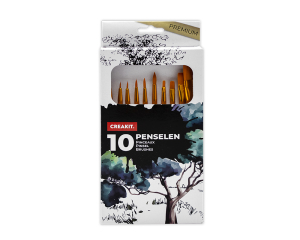 Penselenset 10 stuks PREMIUM