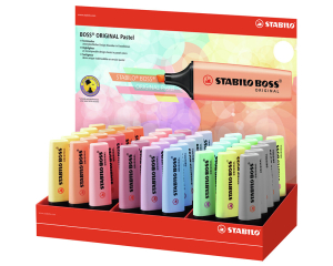 Stabilo Boss pastel display