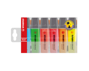 Stabilo Boss etui 6 stuks