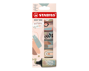 Stabilo Boss Mini Naturevibes - etui 6 stuks