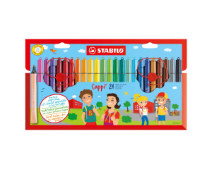Stabilo Cappi viltstiften 24 stuks etui