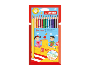 Stabilo Trio kleurpotloden 12 stuks
