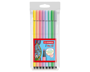 Stabilo Pen 68 8 stuks pastel etui