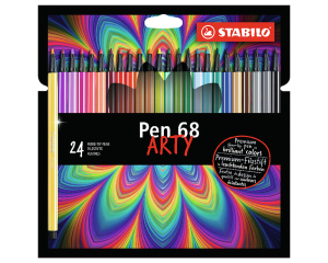 Stabilo Pen 68 24 stuks Arty