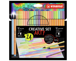 Stabilo Pen 68 + Point 88 Arty