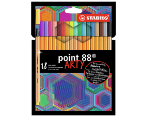 Stabilo Point 88 Arty 18 stuks
