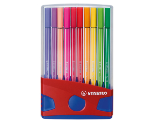 Stabilo Pen 68 Colorparade 20 stuks rood