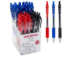 Gelpen Zebra Sarasa Quick Dry assorti
