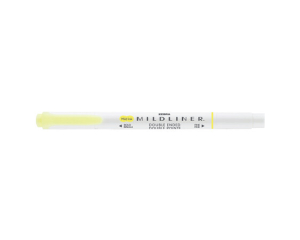 Highlighter-Mildliner F-geel Zebra