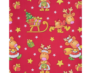 Toonbankrol Kerst Rudi 250mx50cm