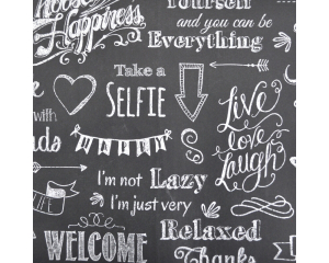 Toonbankrol Chalk 200mx30cm