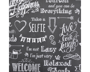 Toonbankrol Chalk 200mx50cm