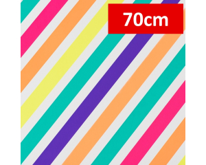 Toonbankrol Kleurdiagonalen 150mx70cm