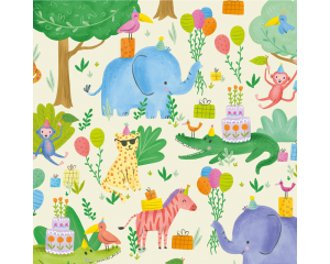 Toonbankrol Party Animals 150mx50cm