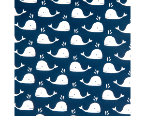 Toonbankrol Walvissen 150mx50cm