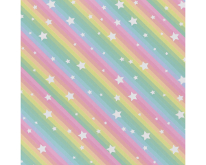 Toonbankrol Sterrenregenboog 150mx30cm