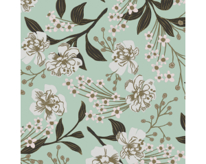 Toonbankrol Groene weelde 150mx50cm