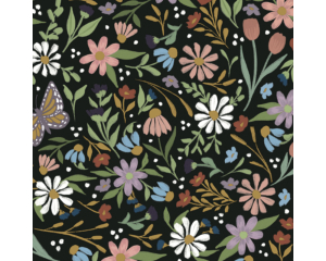 Toonbankrol Vlinderbloemen 150mx30cm
