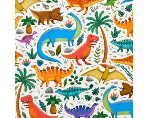 Toonbankrol Dino in kleur 150mx50cm