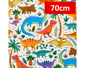 Toonbankrol Dino's kleur 150mx70cm