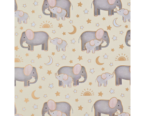 Toonbankrol Olifant met Baby 150mx30cm