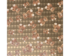 Toonbankrol Teddybeer 150mx30cm