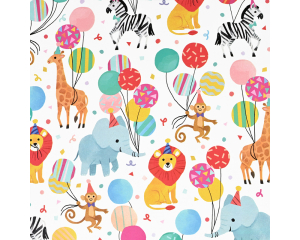 Toonbankrol Dieren/Ballonnen 150mx30cm