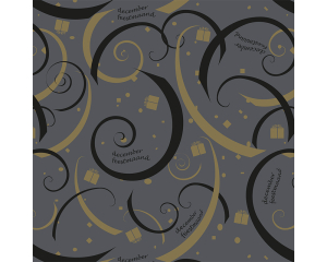 Toonbankrol December Feestmaand 200mx30cm