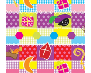 Toonbankrol Sint en Piet 250mx50cm