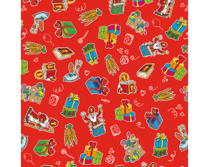 Tb.rol Sint Kado rood 200mx30cm