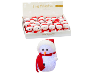 Sneeuwman LED 12cm
