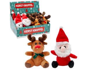 Kerst pluche Rudolf / Kerstman