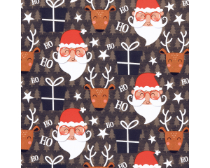 Toonbankrol Kerst Slaap kerstman 150mx30